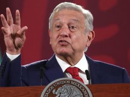 López Obrador dice que en caso de que la oposición presenten una controversia constitucional, será el Poder Judicial quien resuelva el tema de forma similar como ocurrió con la Ley Eléctrica. EFE / S. Gutiérrez