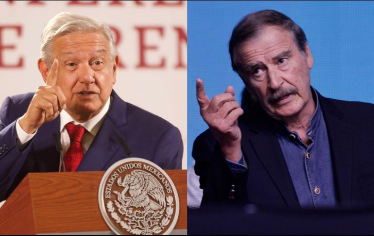 Vicente Fox constantemente arremete en contra de López Obrador en redes sociales. ESPECIAL