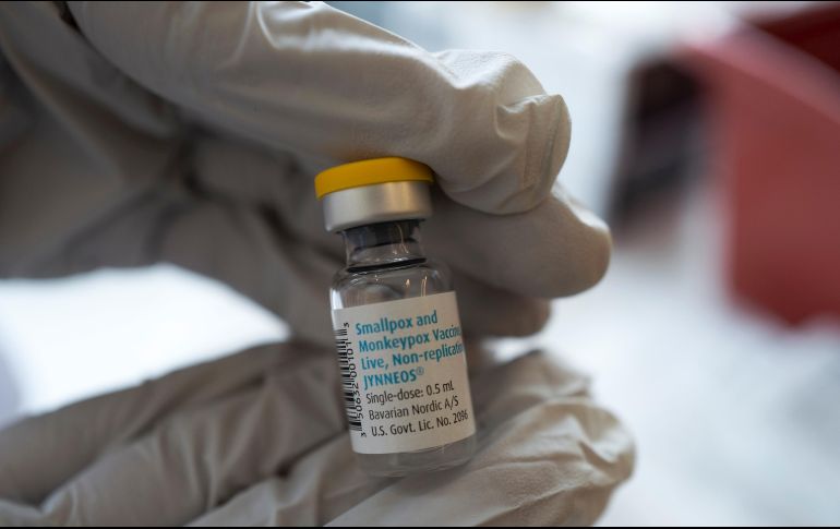 Hasta el momento, unas 620 mil dosis de la vacuna fabricada por Bavarian Nordic y comercializada como Jynneos en Estados Unidos han sido distribuidas en ese país. AP/ARCHIVO