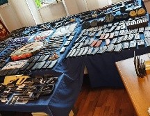 Al realizarle el registro del inmueble, los perros detectores de bombas condujeron a los investigadores a un armario, donde se encontraron con el depósito de armas que contenía decenas de ellas. AFP/ ARCHIVO