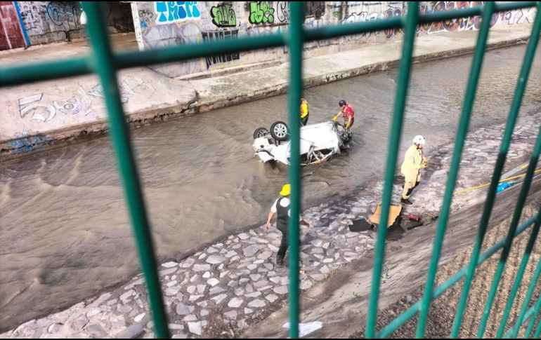 El joven salía de trabajar cuando cayó al canal de Patria en su automóvil en medio de la tormenta. ESPECIAL
