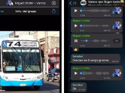 Hay quienes felicitan al conductor por su ingenio, mientras que otros no lo ven como algo novedoso pues dicen, ya hay otras aplicaciones pasa eso. ESPECIAL