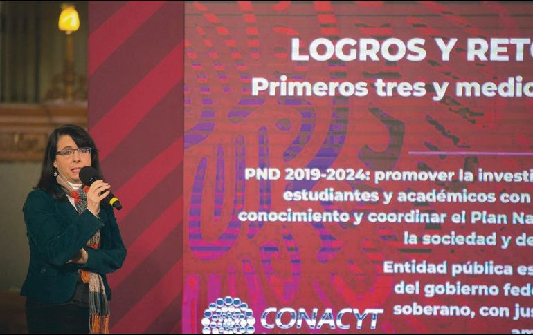 María Elena Álvarez-Buylla dijo que van a buscar voluntarios para la siguiente etapa. EL UNIVERSAL