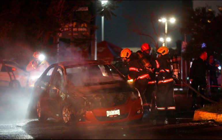 Además de Guanajuato, en Jalisco también se registraron ataques a vehículos y comercios. EFE / F. Guasco