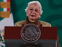Sánchez Cordero se descartó como aspirante a la candidatura presidencial por Morena o la jefatura del Gobierno de la Ciudad de México. SUN/ARCHIVO