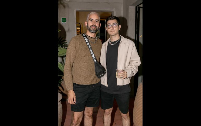 Álvaro Gutiérrez y Joaquín Treviño. GENTE BIEN JALISCO/Jorge Soltero