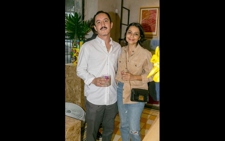 Joel Testela y Adriana Ortega. GENTE BIEN JALISCO/Jorge Soltero