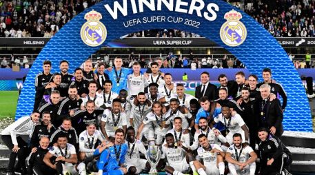 El Real Madrid conquistó la quinta Supercopa de su historia. AFP/J. SORIANO