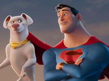 "DC Liga de Supermascotas" continúa en la cartelera de cine.ESPECIAL/ WARNER BROS. PICTURES.
