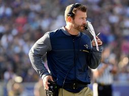 El entrenador de 36 años iniciará su sexta campaña a cargo de los Rams y durante toda su gestión se ha mantenido como el entrenador más joven de la NFL. AFP/Archivo