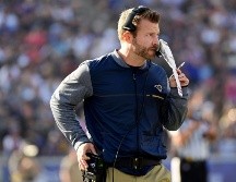 El entrenador de 36 años iniciará su sexta campaña a cargo de los Rams y durante toda su gestión se ha mantenido como el entrenador más joven de la NFL. AFP/Archivo