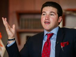 Samuel García Sepúlveda, gobernador de Nuevo León. ESPECIAL