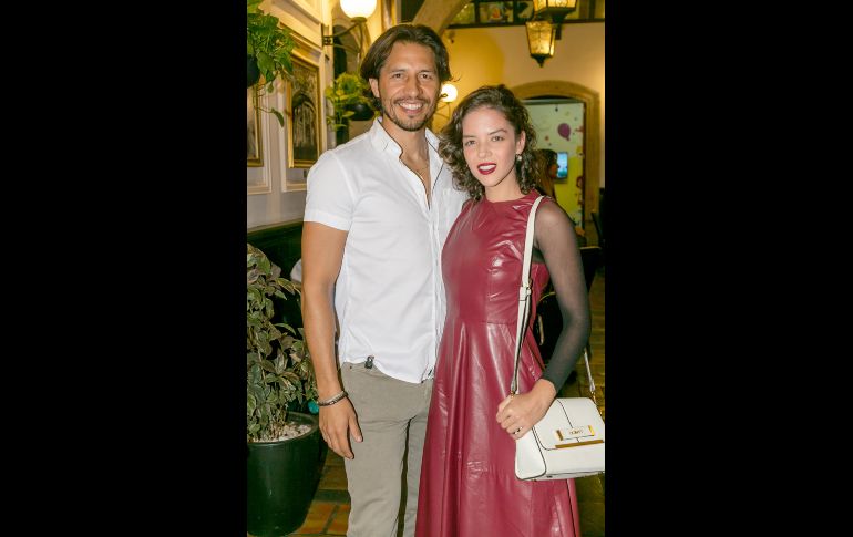 Julio Muciño y Romina Gómez. GENTE BIEN JALISCO/Jorge Soltero