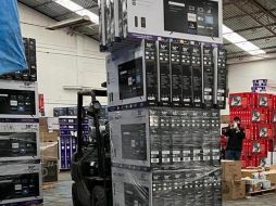 Posterior a las investigaciones correspondientes, se determinó que el valor de la mercancía recuperada asciende a 18 millones de pesos. EL INFORMADOR/ARCHIVO