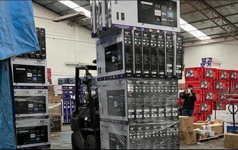 Posterior a las investigaciones correspondientes, se determinó que el valor de la mercancía recuperada asciende a 18 millones de pesos. EL INFORMADOR/ARCHIVO