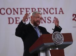 López Obrador dijo durante la 