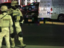 La jornada violenta de ayer en Ciudad Juárez ha dejado, hasta el momento, 11 personas muertas. EFE / L. Torres