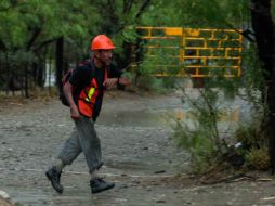 Las condiciones climáticas son favorables por el momento, con un cielo medio nublado y una temperatura promedio de 33 grados Celsius. SUN / D. Sánchez