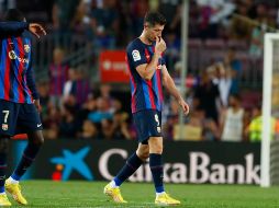 Lewandowski había marcado, pero su gol fue anulado. AP/J. Monfort