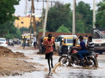 La temporada de lluvias de Sudán generalmente inicia en junio y dura hasta septiembre. AFP/A. Shazly