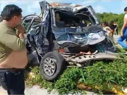 Tras el accidente, el causante se dio a la fuga del lugar. SUN/ESPECIAL