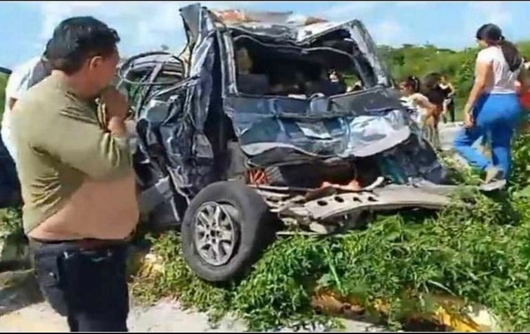 Tras el accidente, el causante se dio a la fuga del lugar. SUN/ESPECIAL