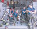 Escena de acción de la serie que se desarrolla en una estación de bomberos. CORTESÍA/ Netflix