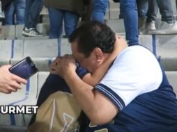 Un canal de YouTube publicó un video en el que el entrevistador habla con un fanático de Pumas y lo cuestiona sobre su sentir tras haber perdido el partido. TWITTER / @Futbol_Gourmet