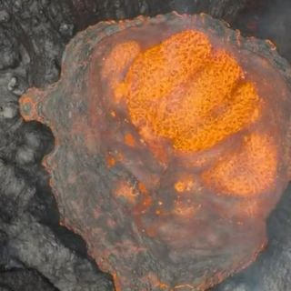 Así luce la espectacular erupción de un volcán (VIDEO)