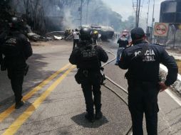 En redes sociales usuarios han compartido videos del momento de la explosión, donde se ve las columnas de humo negro. TWITTER / @SSPGro