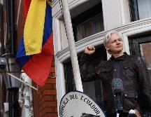 Julian Assange fue detenido por la policía británica en 2019. AFP/ARCHIVO