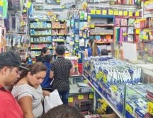 Algunas papelerías en el Centro tapatío ya tienen desabasto en cuadernos. EL INFROMADOR/ J. Velazco