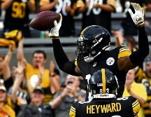 Pickens hizo tres recepciones y 43 yardas en su primer juego en la NFL, frente a Seattle. AFP/J. Berl