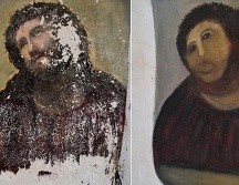 La pintura original de 1930 fue restaurada en 2012 con consecuencias trágico-cómicas. CENTRO DE ESTUDIOS BORJANOS