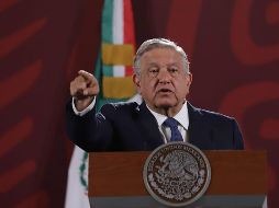 López Obrador aseguró que su gobierno ya inició el proceso de levantar el Sistema de Salud, el cual, acusó, estaba por el suelo. SUN / F. Rojas