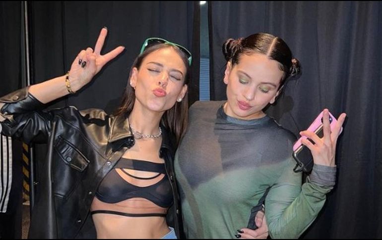 Ambas estrellas presumieron su amistad. INSTAGRAM/@dannapaola