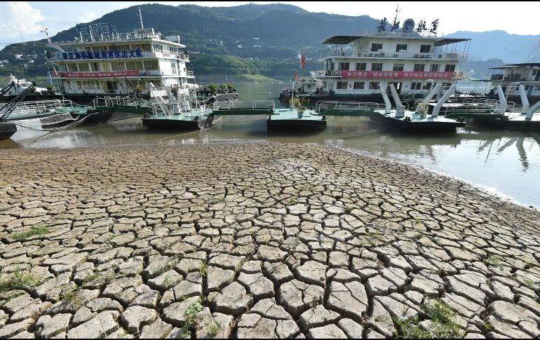 Las lluvias en Chongqing han sido la mitad de lo que se espera normalmente para el año. AP/CHINATOPIX