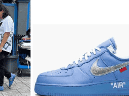 El hijo del presidente viste unos tenis de más de 100 mil pesos y fue cuestionado en redes sociales ESPECIAL