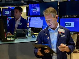 Al cierre de este martes, el índice principal Dow Jones ganó 0.71%, a 34 mil 152.01 puntos. AFP/A. Weiss