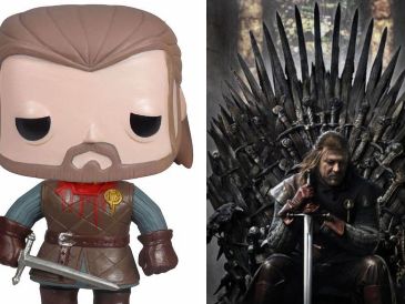 La figura vendida es la de Ned Stark sin cabeza, solo se produjeron 1,008 réplicas de esta y fue lanzada durante la Comic Con 2013 en San Diego, California. ESPECIAL