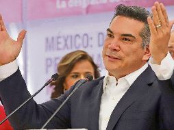 Alejandro Moreno, presidente nacional del PRI. EL UNIVERSAL