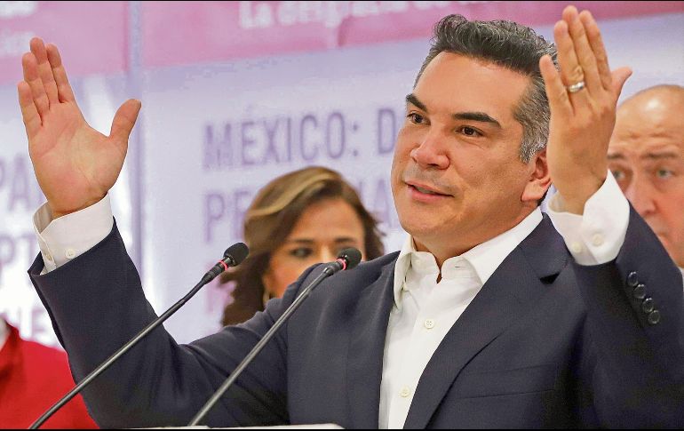 Alejandro Moreno, presidente nacional del PRI. EL UNIVERSAL