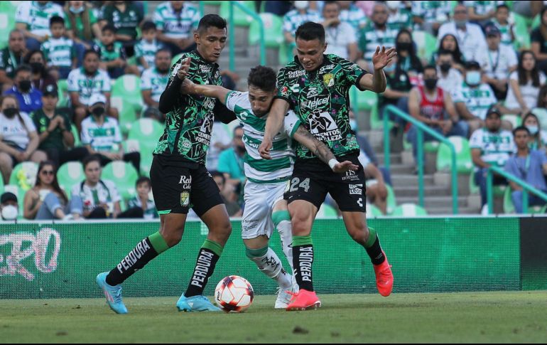 El partido Santos vs León será este jueves 18 de agosto a las 19:05 horas en el Estadio TSM. IMAGO7