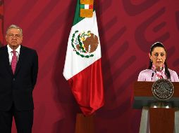 Claudia Sheinbaum añadió que Andrés Manuel López Obrador ha sido el único presidente que ha tenido un gabinete partidario. SUN/ARCHIVO