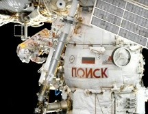 La caminata espacial se declaró terminada después de cuatro horas, sin que los astronautas resultaran afectados. AP/Roscosmos Space