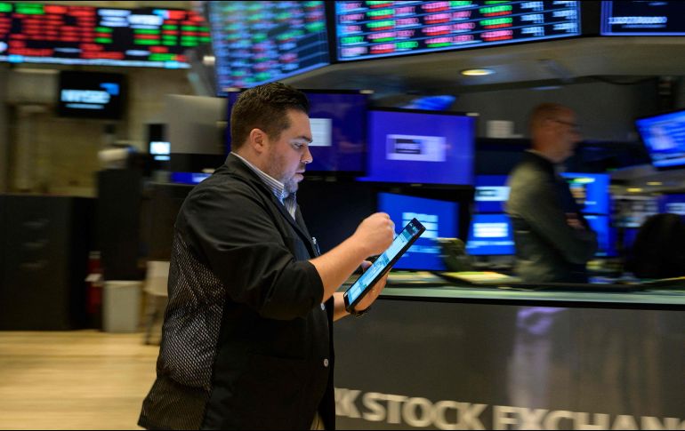 Al término de la sesión en Nueva York, el Dow Jones Industrial retrocedió 0.50% este miércoles. AFP/A. Weiss