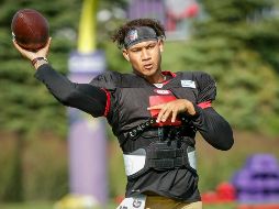 Trey Lance, uno de los nuevos ídolos del equipo. AP/B. Kluckhohn