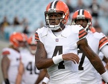 DESHAUN WATSON. El jugador, que ha negado las acusaciones, llegó a un acuerdo con una veintena de las masajistas para resolver las denuncias. AP / ARCHIVO