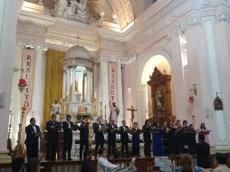 Los asistentes podrán disfrutar de una presentación coral que lleva por título ‘Divinitas Ignea’, a cargo del Coro San Gregorio Magno. CORTESÍA