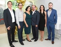 Juan Antonio Olguín Hernández, Francisco Olguín, María Eugenia Hernández, , Juan Antonio Olguín Erickson, María Eugenia Olguín Hernández y Agustín Olguín. GENTE BIEN JALISCO/ Antonio Martínez